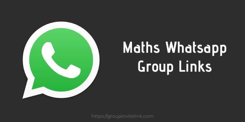 Maths-Whatsapp-Group-Links